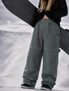 Pantalon de snowboard ample UrbanCraft pour femmes, conçu pour une mobilité accrue des genoux.