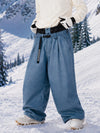 Pantalon de snowboard ample OG pour homme, style urbain, inspiré des vêtements de travail, avec rivets apparents et coupe large.