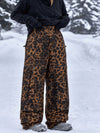 Pantalon de snowboard ample Park Rider Nightline pour femme, poches cargo et détails réfléchissants