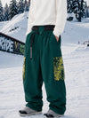 Pantalon de ski cargo freestyle ample Park Rider Hyper Flux Urban Graffiti pour homme