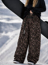 Pantalon de snowboard ample et polyvalent Hyper Beast pour femme