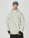 Anorak ample Alpine Freerider pour homme avec deux poches cargo poitrine