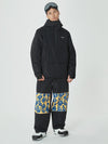 Veste de ski freestyle Mountain Breaker pour homme et pantalon de ski à empiècements graphiques