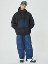 Combinaison de ski freeride homme, veste et pantalon amples
