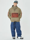 Combinaison de ski freeride homme, veste et pantalon amples