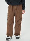 Pantalon de ski ample Mountain Chill pour homme avec 2 poches cargo stylées