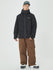 Combinaison de ski Mountain Breaker pour homme, veste anorak de snowboard avec pantalon cargo assorti.