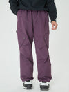 Pantalon de ski ample Mountain Chill pour homme avec 2 poches cargo stylées