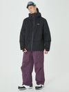Combinaison de ski Mountain Breaker pour homme, veste anorak de snowboard avec pantalon cargo assorti.