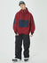 Veste bomber ample d'hiver pour homme et pantalon cargo de snowboard stylé