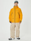 Combinaison de ski Mountain Breaker pour homme, veste anorak de snowboard avec pantalon cargo assorti.