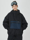 Veste de snowboard bomber ample AlpineCruise pour femme avec poche cargo