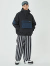 Combinaison de ski freeride homme, veste et pantalon amples