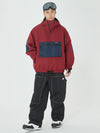 Combinaison de ski freeride homme, veste et pantalon amples