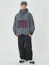Combinaison de ski freeride homme, veste et pantalon amples