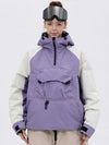 Veste bomber de snowboard Mountain Freestyle pour femme avec poche cargo