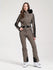 Combinaison de ski Gsou Snow Classic Dawn pour femme, ornée de fausse fourrure.