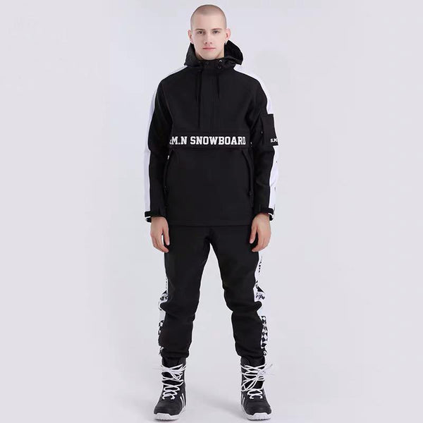 Combinaison de ski SMN pour homme, veste et pantalon d'hiver