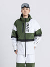 Coupe-vent Cosone Winter Forward pour homme, fermeture éclair, colorblock
