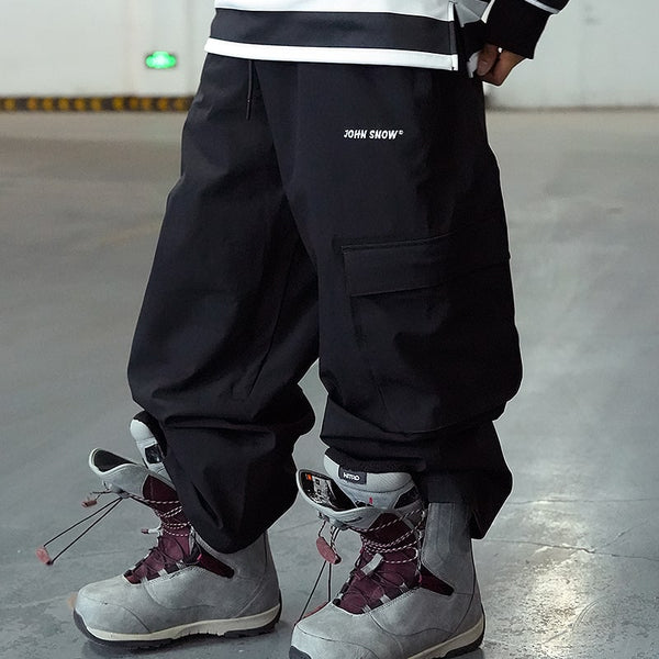 Pantalon de snowboard cargo ample John Snow 3L pour homme