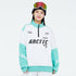 Veste de ski/snowboard zippée Arctic Queen Winter Snow Vanquisher pour femme