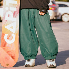 Pantalon de neige ample et duveteux Doorek unisexe pour hommes