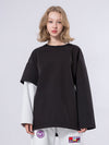 Pull à col rond Mutu Snow Fake Two pour femme
