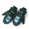 Moufles de neige imperméables pour enfants Snowshred à motif hippopotame mignon