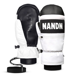 Moufles de ski et de snowboard Nandn pour hommes, toutes saisons, hiver