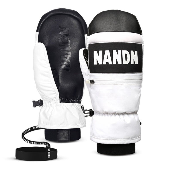 Moufles de ski et de snowboard Nandn pour hommes, toutes saisons, hiver