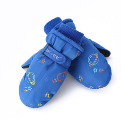 Moufles de neige imperméables Snowshred Star Sky pour enfants
