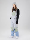 Women's Searipe Mountain Discover Colorblock Snow Pants Bibs