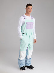 Salopette de ski Searipe Mountain Discover Colorblock pour homme