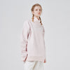 Sweat à capuche unisexe en polaire Dook Snow pour femme, idéal pour les activités de plein air et la neige.