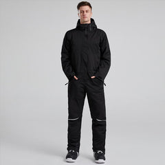 Combinaisons de ski/snowboard RIVIYELE pour hommes, pratiques et élégantes, une pièce