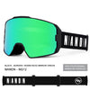 Lunettes de ski unisexes Nandn Optics Winter Mountain Fashion Snowboard sans monture