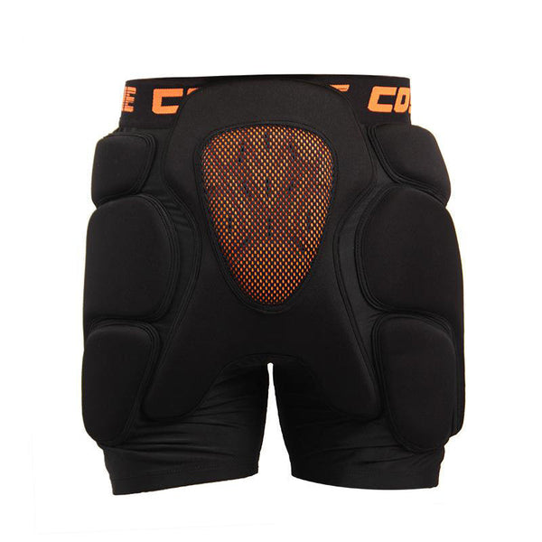 Short de protection unisexe COSONE, genouillères et protection dorsale