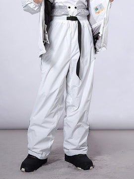 Pantalon de snowboard élastique à rayures Dook Snow pour homme