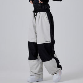 Pantalon de snowboard ample Dook Snow Fancy Block pour femme