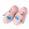 Moufles de neige imperméables pour enfants Snowshred à motif hippopotame mignon