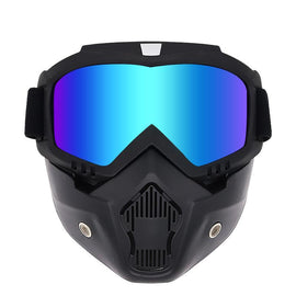 Lunettes de ski unisexes Winter Ranger avec masque facial amovible