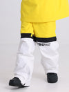Pantalon de ski anorak Cosone Powdreamer à demi-zip et blocs de couleurs pour homme