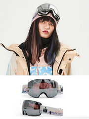 Lunettes de ski unisexes Vector Tracker anti-buée