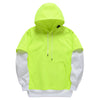 Sweat à capuche polaire pour homme avec motif smiley