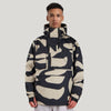 Veste de snowboard anorak cargo d'hiver Gsou Snow pour homme