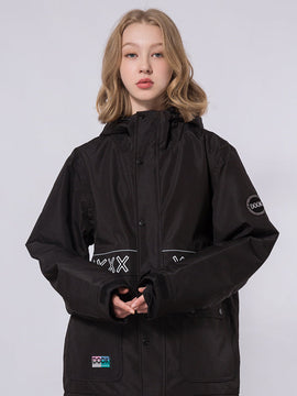 Veste de snowboard cargo Dook Snow Winter Land pour femme