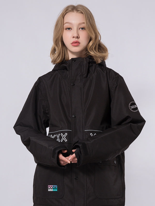 Veste de snowboard cargo Dook Snow Winter Land pour femme