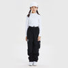 Pantalon de jogging cargo taille haute pour enfant, style technique, idéal pour la neige