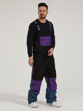 Salopette de ski Gsou Snow Mountain Discover Colorblock pour homme