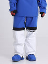 Pantalon de ski anorak Cosone Powdreamer à demi-zip et blocs de couleurs pour homme